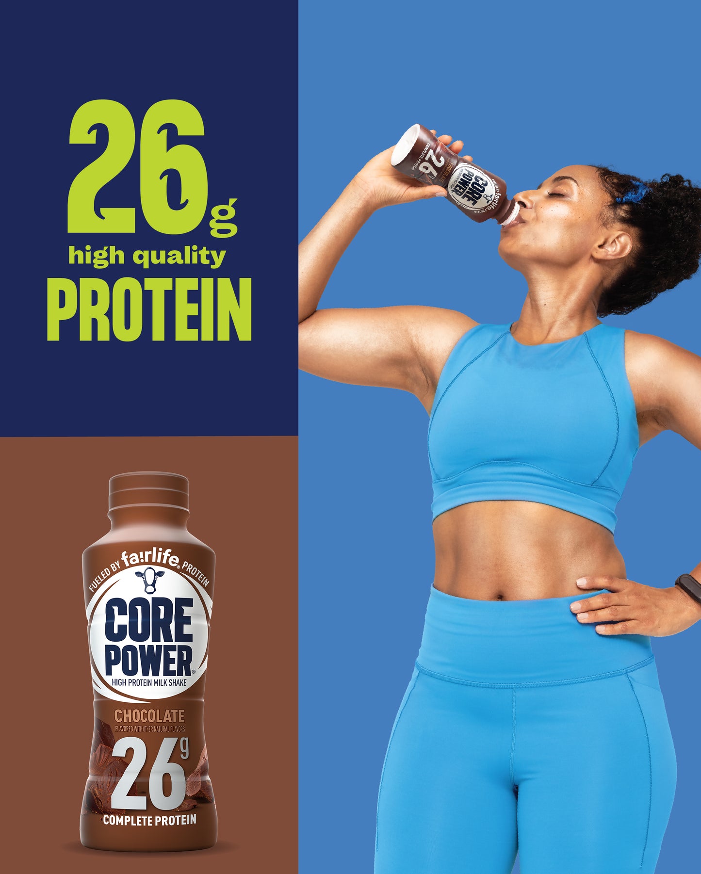 fairlife Core Power 26g high quality protein shake 14 fl oz (pack of 12); Chocolate